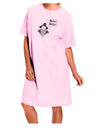 Wizard Dilly Dilly Adult Wear Around Night Shirt and Dress by TooLoud-Night Shirt-TooLoud-Pink-One-Size-Fits-Most-Davson Sales