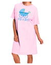 It's a Boy - Baby Boy Carriage Adult Wear Around Night Shirt and Dress-Night Shirt-TooLoud-Pink-One-Size-Fits-Most-Davson Sales