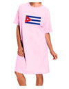 Cuba Flag Cubana Adult Wear Around Night Shirt and Dress by TooLoud-Night Shirt-TooLoud-Pink-One-Size-Fits-Most-Davson Sales