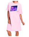 Cute Cosmic Eyes Adult Wear Around Night Shirt and Dress-Night Shirt-TooLoud-Pink-One-Size-Fits-Most-Davson Sales