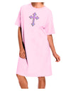 Easter Color Cross Adult Wear Around Night Shirt and Dress-Night Shirt-TooLoud-Pink-One-Size-Fits-Most-Davson Sales