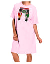 Whats Crackin - Deez Nuts Adult Wear Around Night Shirt and Dress by-Night Shirt-TooLoud-Pink-One-Size-Fits-Most-Davson Sales