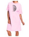 Moon Shadow Adult Wear Around Night Shirt and Dress-Night Shirt-TooLoud-Pink-One-Size-Fits-Most-Davson Sales