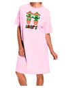 Fiesta Cactus Couple Amor Adult Wear Around Night Shirt and Dress-Night Shirt-TooLoud-Pink-One-Size-Fits-Most-Davson Sales