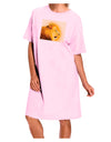 Lion Watercolor 3 Adult Wear Around Night Shirt and Dress-Night Shirt-TooLoud-Pink-One-Size-Fits-Most-Davson Sales