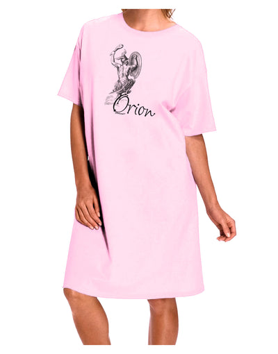 Orion Illustration Adult Wear Around Night Shirt and Dress-Night Shirt-TooLoud-Pink-One-Size-Fits-Most-Davson Sales