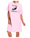 Personalized Cabin 4 Demeter Adult Wear Around Night Shirt and Dress-Night Shirt-TooLoud-Pink-One-Size-Fits-Most-Davson Sales