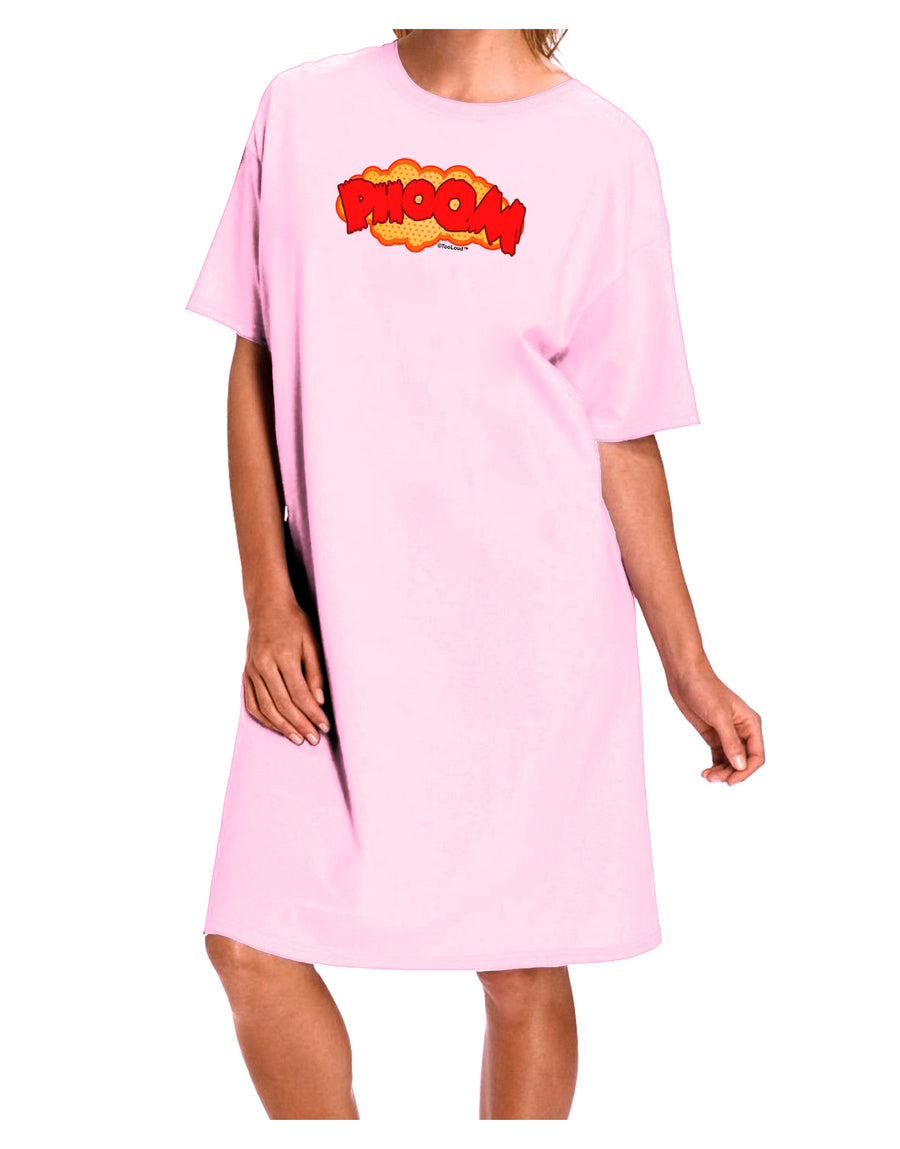 Onomatopoeia PHOOM Adult Wear Around Night Shirt and Dress-Night Shirt-TooLoud-Pink-One-Size-Fits-Most-Davson Sales