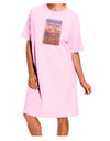 Life Will Love You Back Adult Wear Around Night Shirt and Dress by TooLoud-Night Shirt-TooLoud-Pink-One-Size-Davson Sales