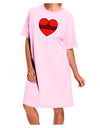 Black Lace Panty Heart Adult Wear Around Night Shirt and Dress-Night Shirt-TooLoud-Pink-One-Size-Fits-Most-Davson Sales