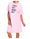 Suns Out Guns Out Adult Wear Around Night Shirt and Dress-Night Shirt-TooLoud-Pink-One-Size-Fits-Most-Davson Sales