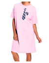 Wizard Tie Blue and Silver Adult Wear Around Night Shirt and Dress-Night Shirt-TooLoud-Pink-One-Size-Fits-Most-Davson Sales