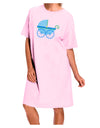 Baby Boy Carriage Adult Wear Around Night Shirt and Dress-Night Shirt-TooLoud-Pink-One-Size-Fits-Most-Davson Sales