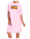 Mountain Forest Park Watercolor Adult Wear Around Night Shirt and Dress-Night Shirt-TooLoud-Pink-One-Size-Fits-Most-Davson Sales