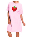 Chili Pepper Heart Adult Wear Around Night Shirt and Dress