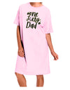 One Lucky Dad Shamrock Adult Wear Around Night Shirt and Dress-Night Shirt-TooLoud-Pink-One-Size-Fits-Most-Davson Sales