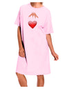 Heart on Puppet Strings Adult Wear Around Night Shirt and Dress-Night Shirt-TooLoud-Pink-One-Size-Fits-Most-Davson Sales