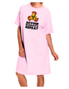 Devour Reanimate Repeat Adult Wear Around Night Shirt and Dress by TooLoud-Night Shirt-TooLoud-Pink-One-Size-Fits-Most-Davson Sales