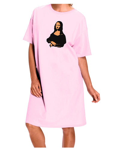 Mona Cutout Adult Wear Around Night Shirt and Dress-Night Shirt-TooLoud-Pink-One-Size-Fits-Most-Davson Sales