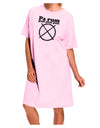 Pa Rum Pum Pum Pum BnW Adult Wear Around Night Shirt and Dress-Night Shirt-TooLoud-Pink-One-Size-Fits-Most-Davson Sales