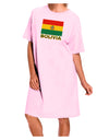 Bolivia Flag Adult Wear Around Night Shirt and Dress-Night Shirt-TooLoud-Pink-One-Size-Fits-Most-Davson Sales