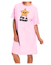 Cute Starfish - I am a Star Adult Wear Around Night Shirt and Dress by TooLoud-Night Shirt-TooLoud-Pink-One-Size-Davson Sales