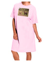 Standing Llamas Adult Wear Around Night Shirt and Dress by TooLoud-Night Shirt-TooLoud-Pink-One-Size-Fits-Most-Davson Sales