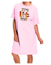 It's Lit Fam Adult Wear Around Night Shirt and Dress-Night Shirt-TooLoud-Pink-One-Size-Fits-Most-Davson Sales