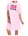 Stand For Love Pink Adult Wear Around Night Shirt and Dress-Night Shirt-TooLoud-Pink-One-Size-Fits-Most-Davson Sales