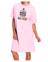 I Can't Keep Calm I'm Irish Adult Wear Around Night Shirt and Dress-Night Shirt-TooLoud-Pink-One-Size-Fits-Most-Davson Sales