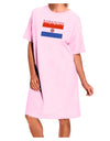 Paraguay Flag Adult Wear Around Night Shirt and Dress-Night Shirt-TooLoud-Pink-One-Size-Fits-Most-Davson Sales