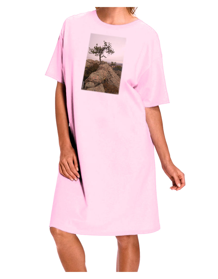 Stone Tree Colorado Adult Wear Around Night Shirt and Dress by TooLoud-Night Shirt-TooLoud-Red-One-Size-Davson Sales