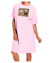 Angry Standing Llamas Adult Wear Around Night Shirt and Dress by TooLoud-Night Shirt-TooLoud-Pink-One-Size-Fits-Most-Davson Sales