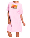 Colorado - Autumn Text Adult Wear Around Night Shirt and Dress-Night Shirt-TooLoud-Pink-One-Size-Fits-Most-Davson Sales