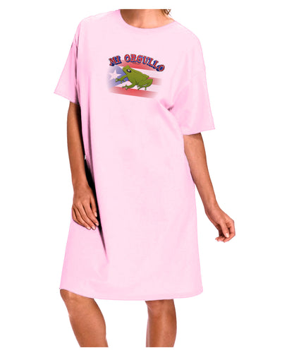 Mi Orgullo Coqui Adult Wear Around Night Shirt and Dress-Night Shirt-TooLoud-Pink-One-Size-Davson Sales
