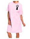 Number One Dad Award Ribbon Adult Wear Around Night Shirt and Dress-Night Shirt-TooLoud-Pink-One-Size-Fits-Most-Davson Sales