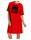 Crystal Guru Adult Wear Around Night Shirt and Dress-Night Shirt-TooLoud-Red-One-Size-Fits-Most-Davson Sales