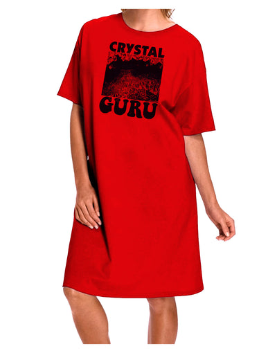 Crystal Guru Adult Wear Around Night Shirt and Dress-Night Shirt-TooLoud-Red-One-Size-Fits-Most-Davson Sales