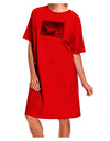 Castlewood Canyon Old Photo Adult Wear Around Night Shirt and Dress-Night Shirt-TooLoud-Red-One-Size-Fits-Most-Davson Sales