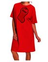 Nice Stocking Cute Christmas Adult Wear Around Night Shirt and Dress-Night Shirt-TooLoud-Red-One-Size-Davson Sales