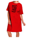Hardcore Feminist Adult Wear Around Night Shirt and Dress-Night Shirt-TooLoud-Red-One-Size-Fits-Most-Davson Sales