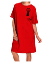 Number One Dad Award Ribbon Adult Wear Around Night Shirt and Dress-Night Shirt-TooLoud-Red-One-Size-Davson Sales