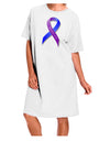 Rheumatoid Arthritis Adult Night Shirt Dress in White - One Size-Night Shirt-TooLoud-Davson Sales