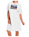 Pikes Peak Colorado Mountains Adult Night Shirt Dress in White - One Size, exclusively by TooLoud-Night Shirt-TooLoud-White-One-Size-Davson Sales