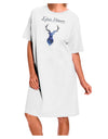 Expecto Patronum Space Stag Adult Wear Around Night Shirt and Dress-Night Shirt-TooLoud-White-One-Size-Fits-Most-Davson Sales