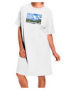 El Dora CO: White Adult Night Shirt Dress - One Size-Night Shirt-TooLoud-White-OSFM-Davson Sales