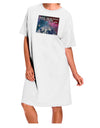 Stunning White Adult Night Shirt Dress - One Size: A Remarkable Addition to Your Wardrobe-Night Shirt-TooLoud-White-One-Size-Davson Sales