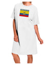 Ecuador Flag Adult Wear Around Night Shirt and Dress-Night Shirt-TooLoud-White-One-Size-Fits-Most-Davson Sales