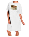 White CO Painted Mines Adult Night Shirt Dress - One Size-Night Shirt-TooLoud-White-OSFM-Davson Sales