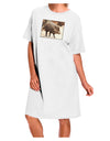 Stylish and Versatile Little Javelina Adult Night Shirt Dress in White - Available in One Size-Night Shirt-TooLoud-White-OSFM-Davson Sales